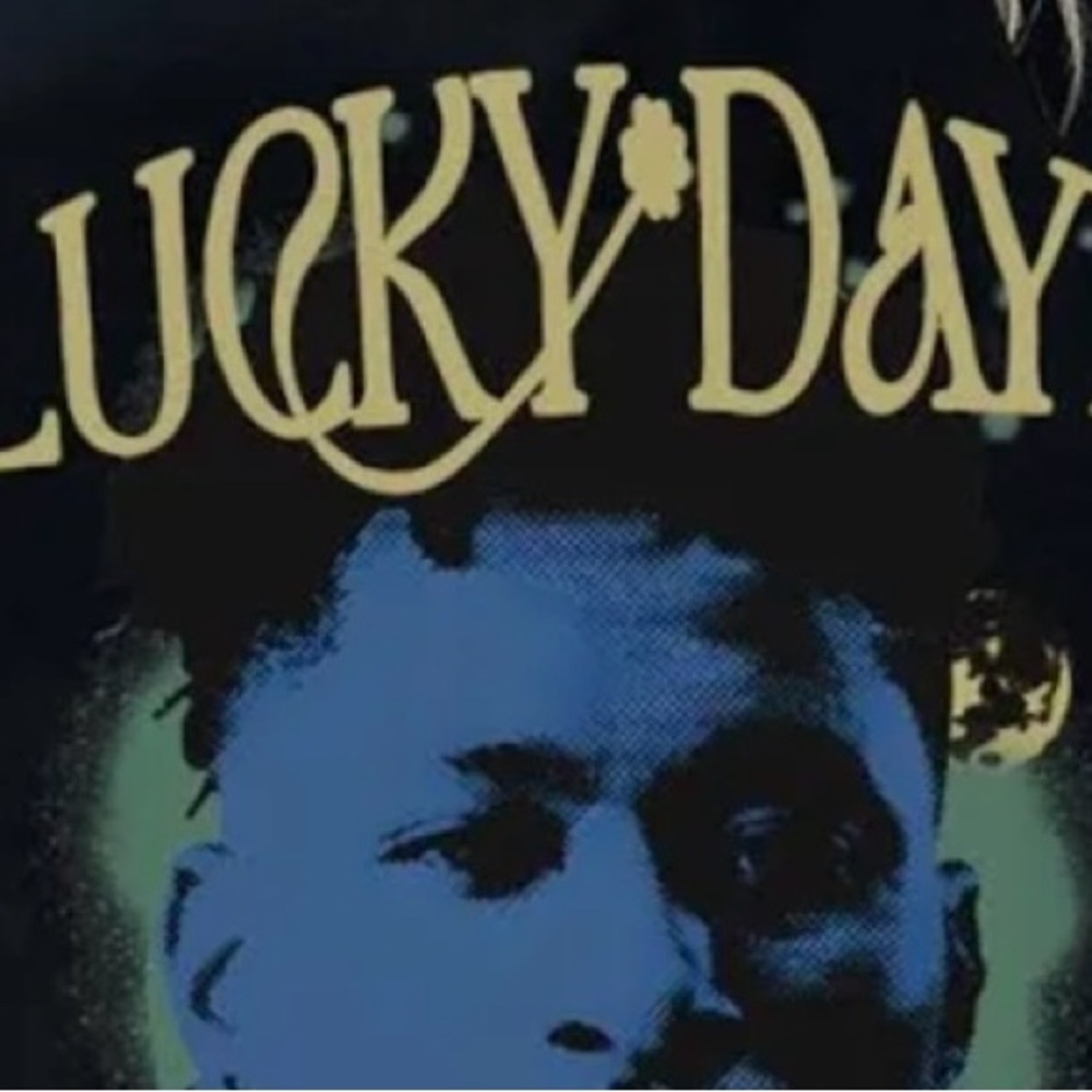 Lucky Daye Black Graphic Tee